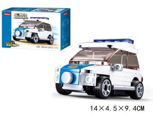 Klocki Sluban auto policyjne 56 el.  - KLO76