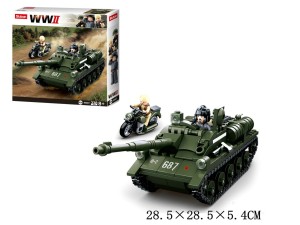 Klocki Sluban wojsko 338el  G119866 - SLU24