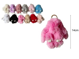 Królik maskotka brelok duży  - KRO10