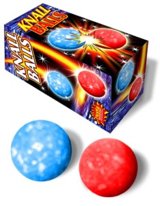 Strzelające krzemienie kule knall balls - 12 opakowań - KUL4 