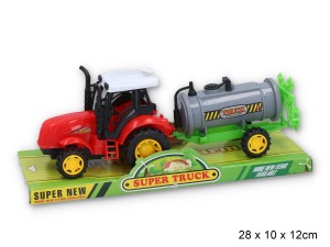 Traktor z maszyną beczkowóz - TRA32
