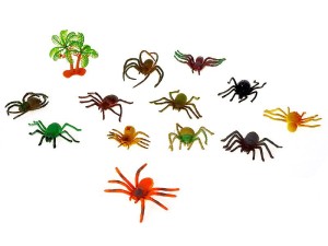 Pająk tarantula  - zestaw 12 sztuk - PAJ28  