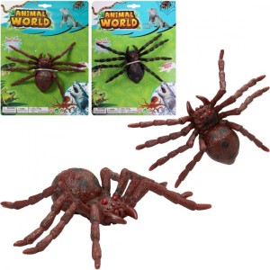 Pająk  tarantula gumowy   - PAJ34