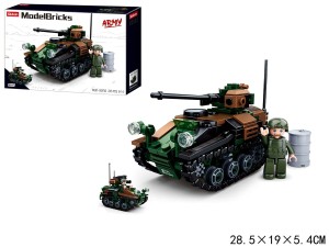 Klocki Sluban czołg 245 el - KLO21  