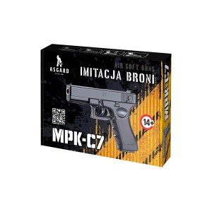 Pistolet   na kulki metalowy - PIS43 