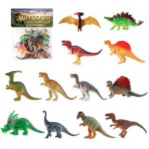 Dinozaury zestaw 12 sztuk  - DIN22 