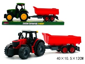 Traktor z przyczepą - TRA68  