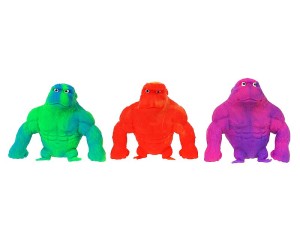 Gniotek  goryl  king kong rozciągliwy  kolorowy  - GOR2
