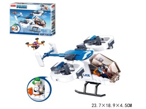 Klocki Sluban helikopter policyjny  161 el. - KLO57 