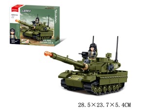 Klocki Sluban czołg 183 el - KLO79