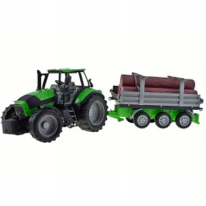 Traktor z drewnem - TRA26-1