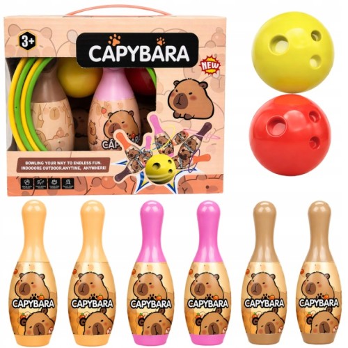 KREGLE-Z-KAPIBARA-KOLOROWE-GRA-ZRECZNOSCIOWA-15-5CM-KULA-BOWLING-DLA-DZIECI.jpg