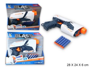 Pistolet na naboje piankowe  pianki - PIS36  