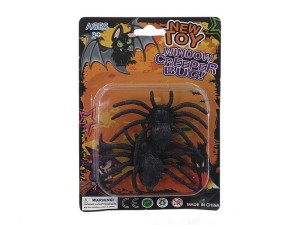 Pająk tarantula gumowy - zestaw 3 sztuk - PAJ19